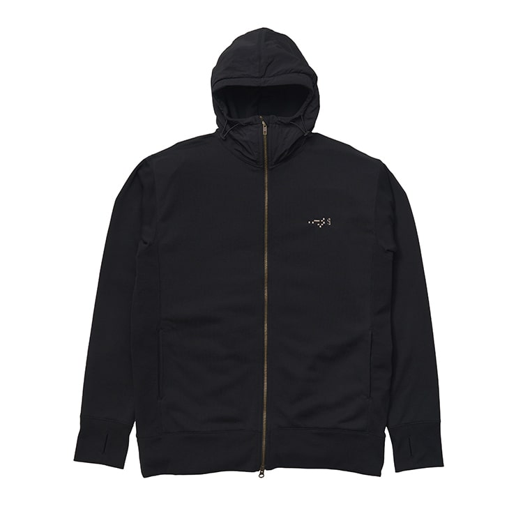 Double Zip Up Parka(Black)