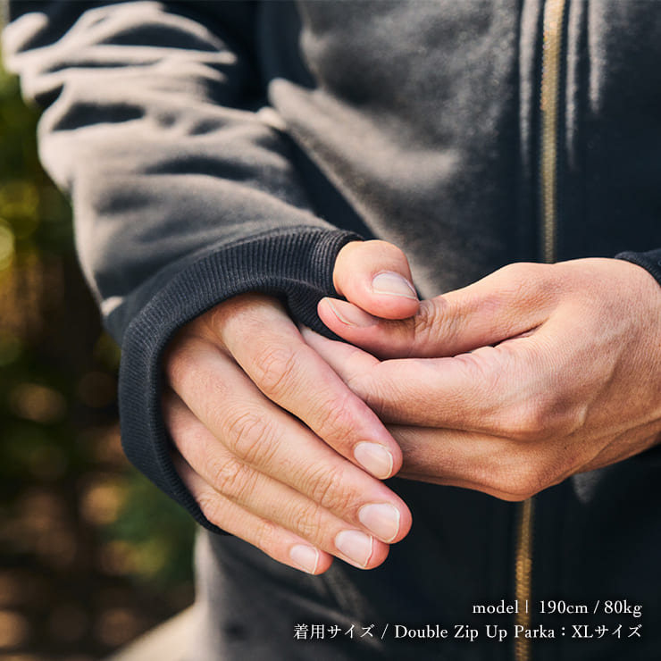 Double Zip Up Parka