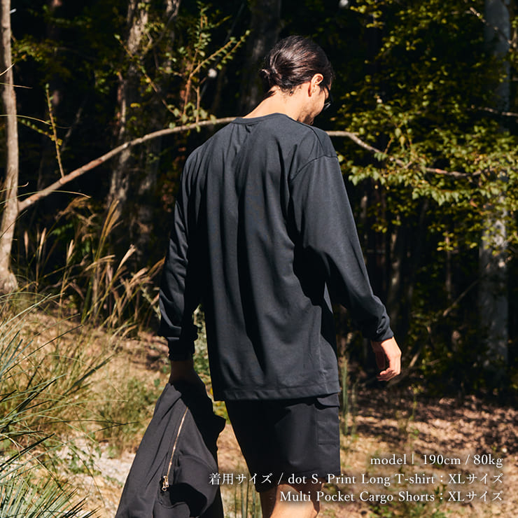 dot S. Print Long T-shirt