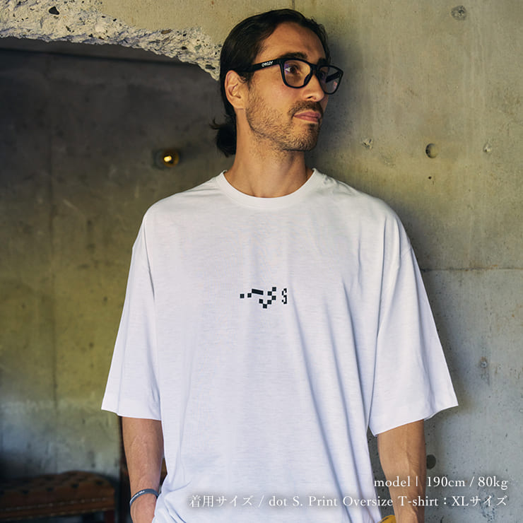 dot S. Print Oversize T-shirt