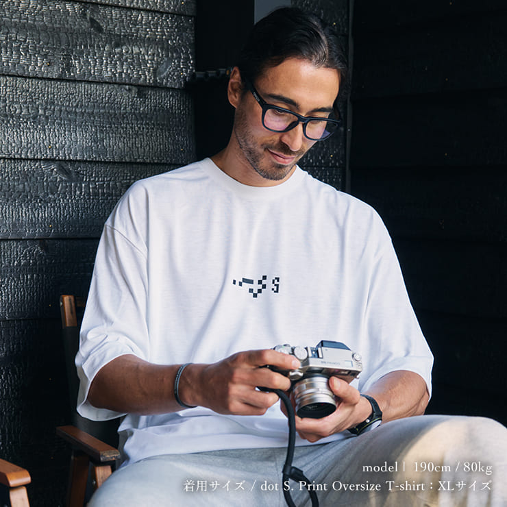 dot S. Print Oversize T-shirt