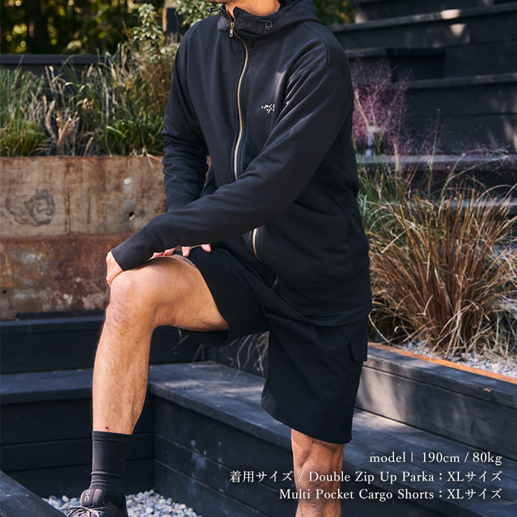 Multi Pocket Cargo Shorts